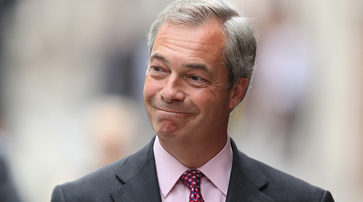 Nigel Farage, a kilépés legfőbb szónoka elérte célját, de sok hívője most ellene fordult /Fotó: Europress Getty Images