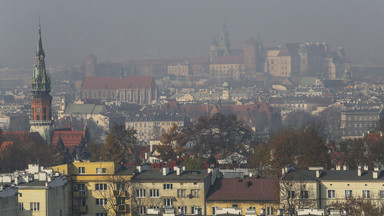 Powietrze nad Krakowem zanieczyszczone