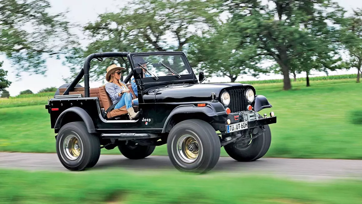 Jeep CJ-7 - wolny jak ptak