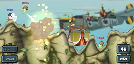 Screen z gry "Worms: Open Warfare 2"