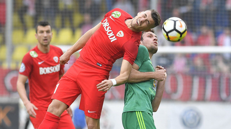 Csalódáskeltő a diósgyőri futballisták tavaszi teljesítménye /Fotó: Czeglédi Zsolt/MTI