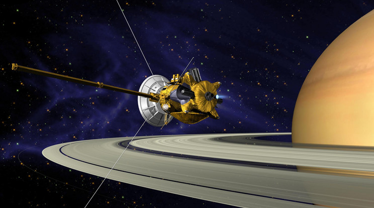 A Cassini szonda eddig kutathatta a Szaturnuszt és holdjait, most halálra ítélték / Fotó: AFP