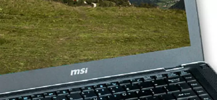 Test: notebook MSI X400