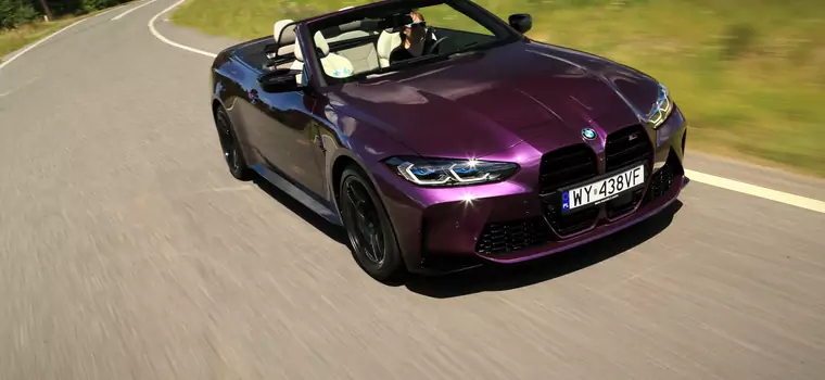 BMW M4 Competition Cabrio – ekshibicjonistyczne i bezwstydnie ciężkie, lecz niestety okrutnie wspaniałe