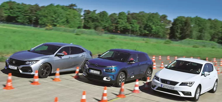 Honda Civic kontra Citroen C4 Cactus i Seat Leon - trzy pomysły na kompaktowe auto