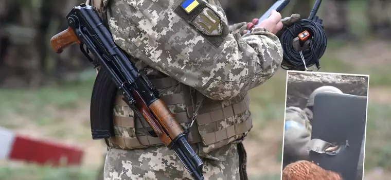 Smartfon uratował życie ukraińskiego żołnierza. Telefon zatrzymał rosyjski pocisk