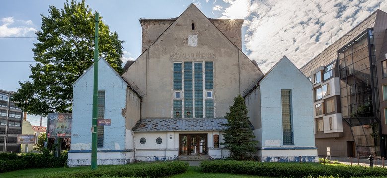 Opuszczona synagoga w Poznaniu