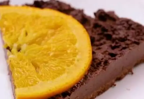 Bardzo czekoladowe ciasto z pomarańczą