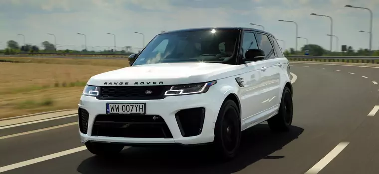 Range Rover Sport SVR - dwuipółtonowa katapulta