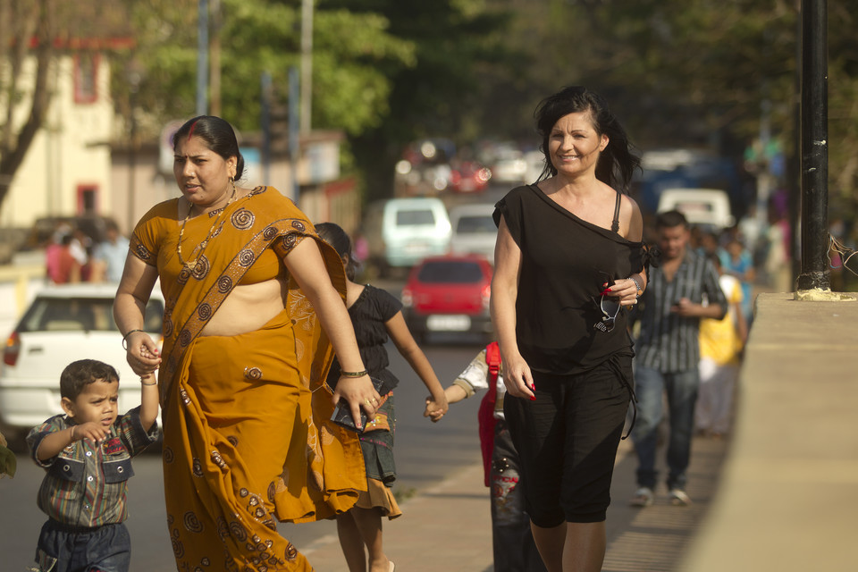 Iwona Pavlović w Indiach