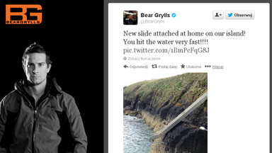 Bear Grylls zbudował wielką zjeżdżalnię na prywatnej wyspie. Zdenerwował władze