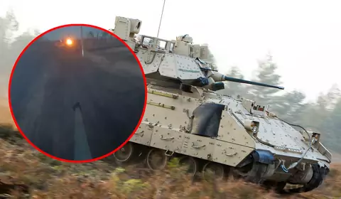 Ukraiński bradley miażdży rosyjskiego BTR. Najeźdźcy byli bez szans