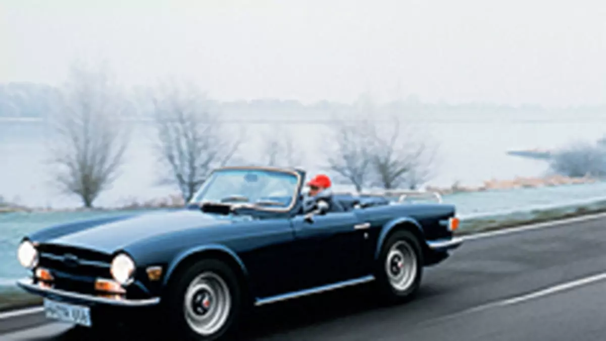 Triumph TR6 - Auto na brytyjską mżawkę