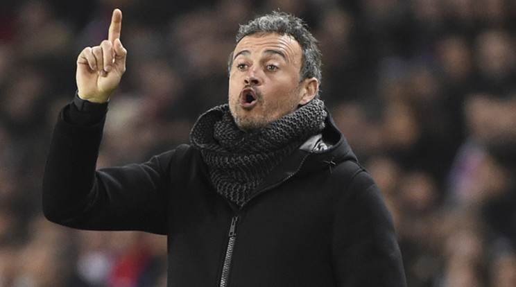 Luis Enrique szerint nem 
lepte meg a katalánokat 
a PSG – a pályán történtek 
nem őt igazolják /Fotó: AFP