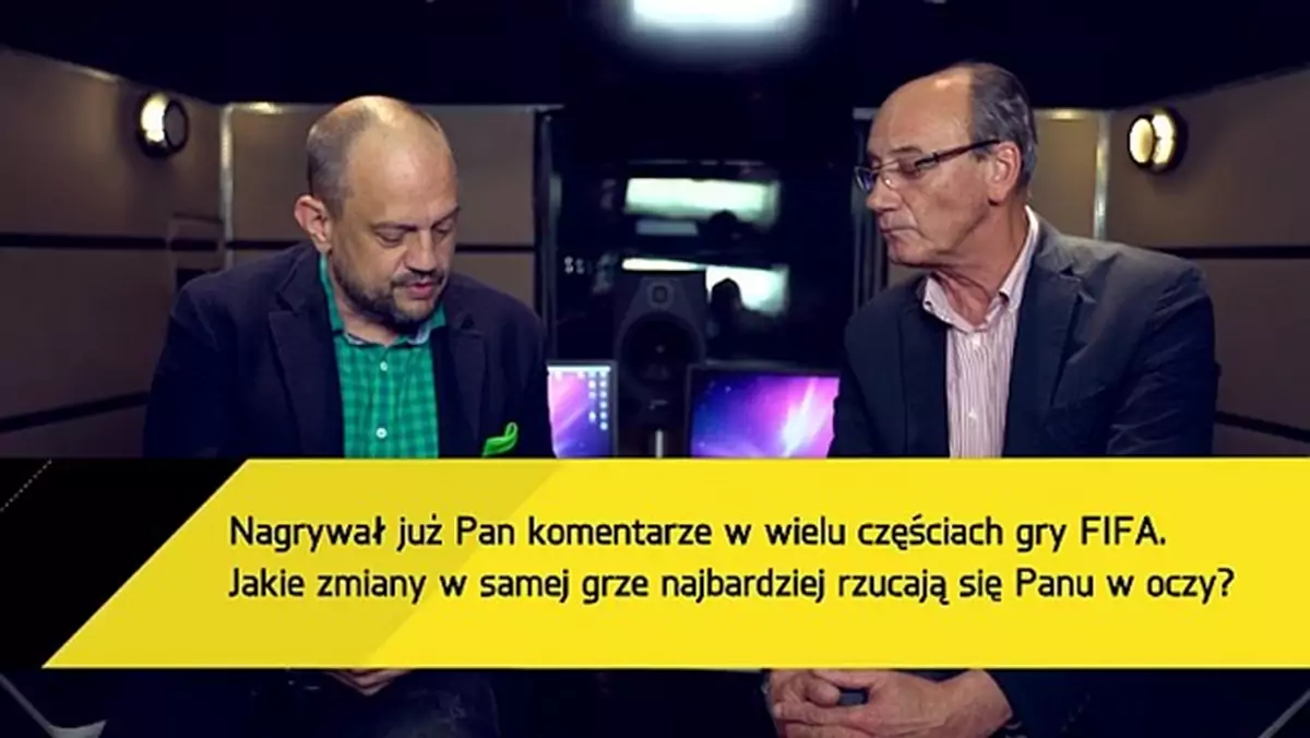 FIFA 17 - polski komentarz od kuchni. Dariusz Szpakowski i Jacek Laskowski odpowiadają na pytania fanów