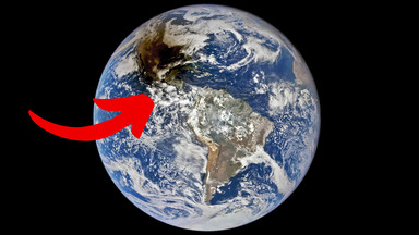 Wyjątkowe zdjęcie NASA z kosmosu. Czarna plama przysłoniła USA