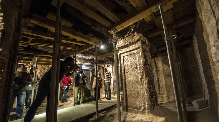 Tutanhamon sírjánál meglepő felfedezésre jutottak a régészek / AFP