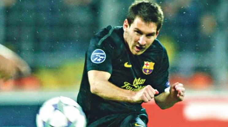 Messi 60 percenként lő gólt