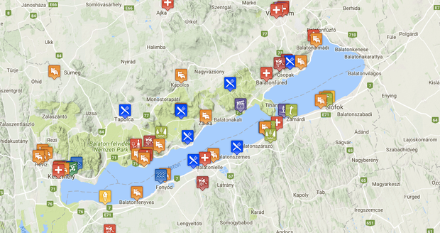 balaton szabadstrandok térkép Végre! Egy térkép a balatoni kutyabarát szálláshelyekhez   Noizz balaton szabadstrandok térkép