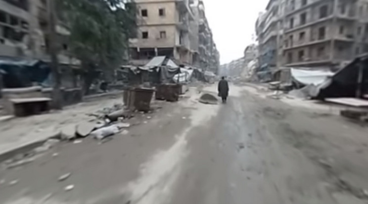 A cikkben található videó minden másnál jobban megmutatja az aleppói pusztítást