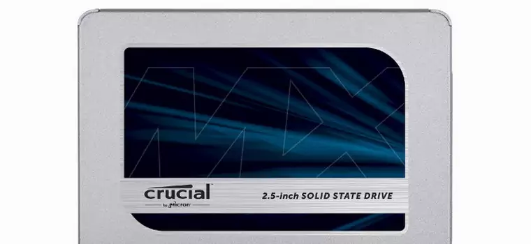 Crucial usunął wadliwe firmware dla dysków SSD MX500