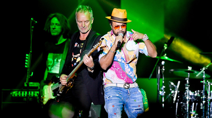 Sting és Shaggy a Hősök terén ad ingyenes koncertet holnap este /Fotó: Profimedia