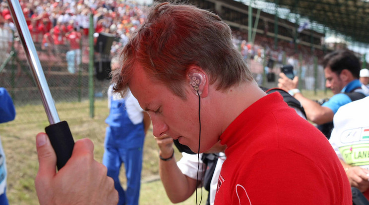 Megint produkálta magát Räikkönen / Fotó: Northfoto