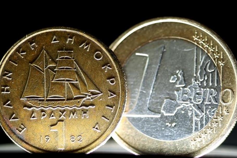 drachma euro grecja