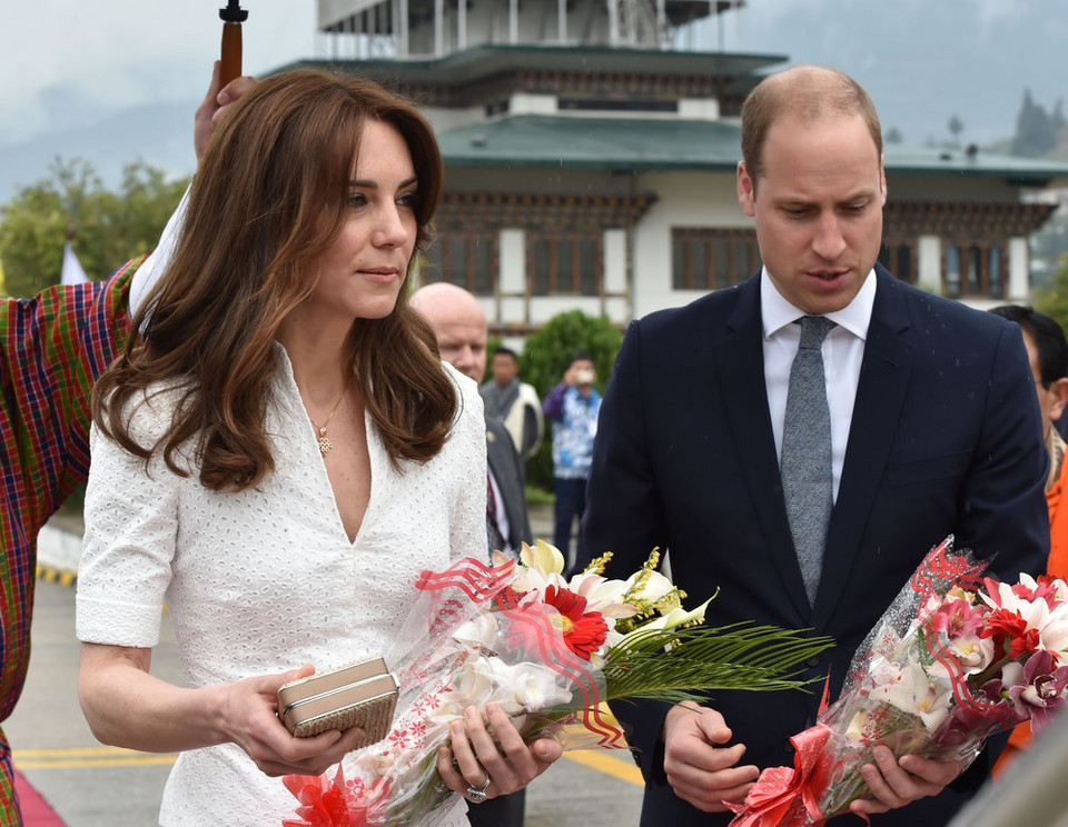 Książę William i księżna Kate z wizytą w Indiach