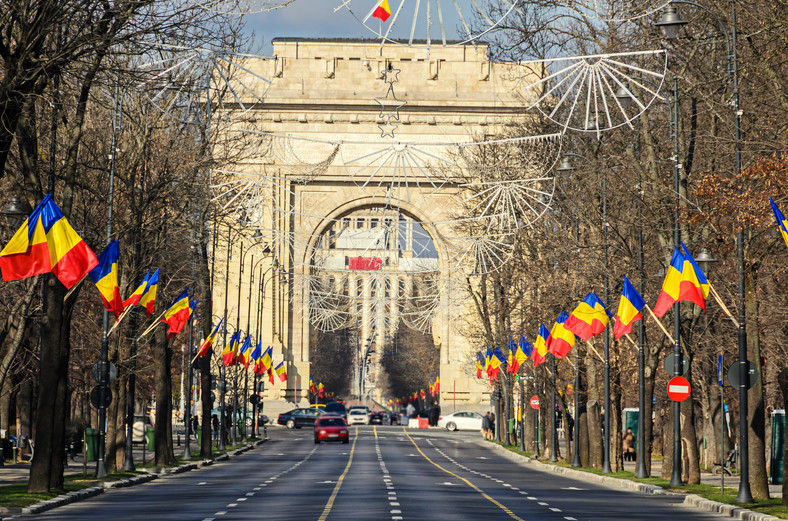 Łuk Triumfalny w centrum Bukaresztu