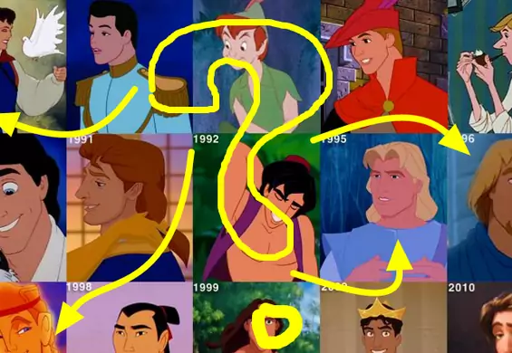 Który z bohaterów z bajek Disney’a okaże się twoim księciem z bajki?