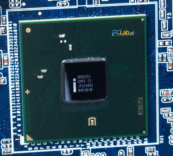 Chipset Intel H55 (tu jeszcze w wersji inżynieryjnej – ES)