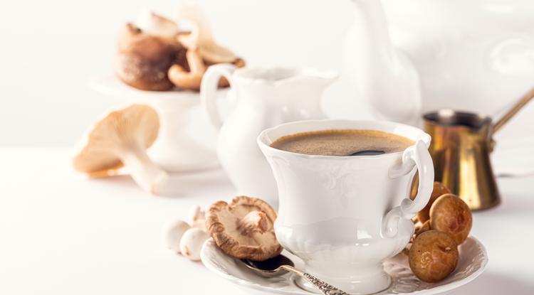 Nem fogod elhinni, hogy mennyire egészséges a gomba a kávéban. Fotó: Getty Images
