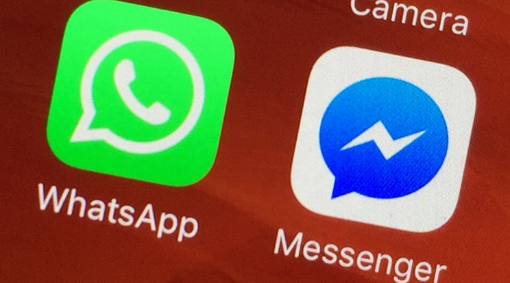 A WhatsApp titkosítási rendszerét veszi majd át a Facebook is /Fotó: AFP