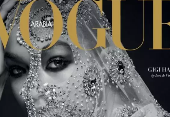 Zjawiskowa Gigi Hadid na pierwszej okładce Vogue Arabia