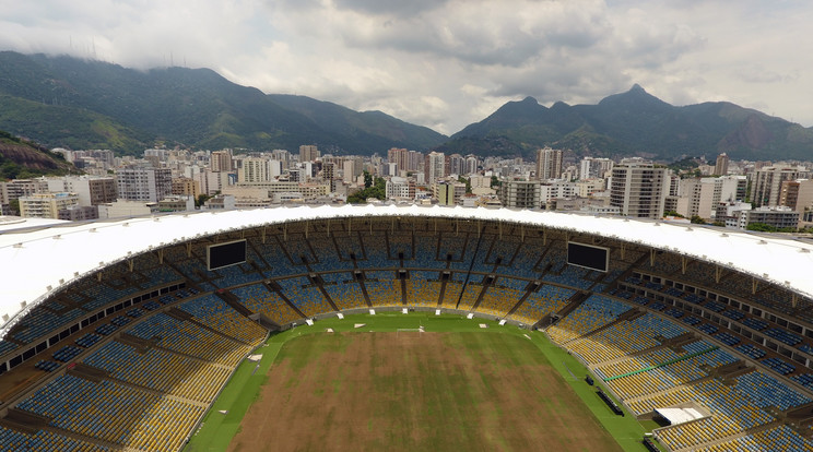A Maracana-stadion borzalmas állapotban van/Fotó: AFP