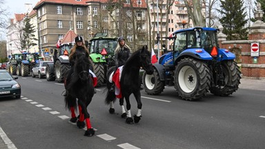 Protest rolników. Policja o zatrzymanych i incydentach