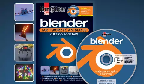 Blender i animacje 3D - ostatnia książka Komputer Świata