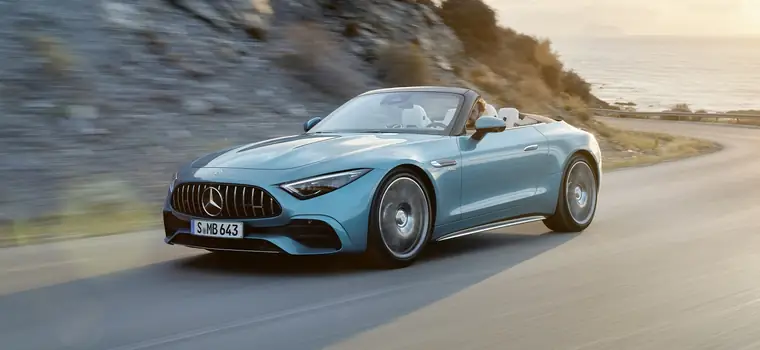 Tak małego silnika nie było w Mercedesie SL od kilkudziesięciu lat. Nowe AMG SL 43