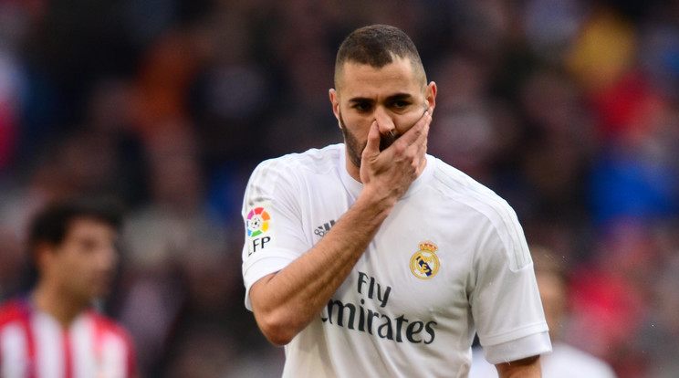 Benzema megint bajba került /Fotó: AFP