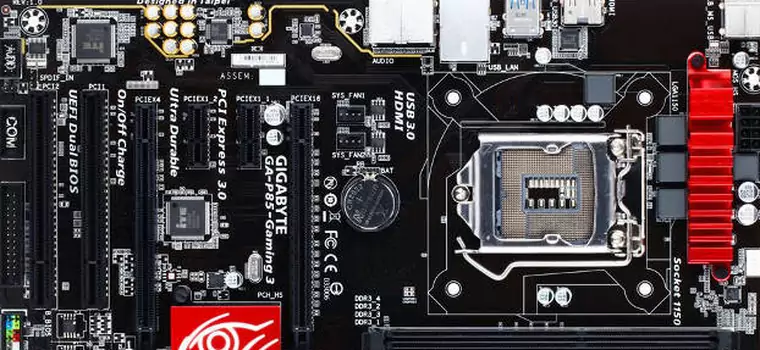 Gigabyte ma 3 nowe płyty główne, w tym P85-Gaming 3 dla graczy