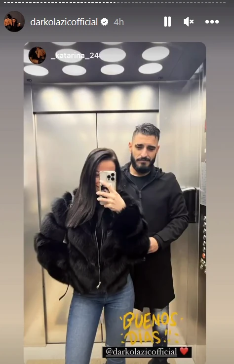 Katarina i Darko Lazić (Foto: Instagram/darkolazicofficial)