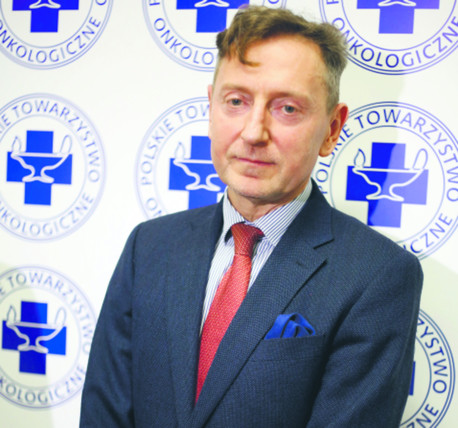 Prof. Jacek Fijuth, przewodniczący Polskiego Towarzystwa Onkologicznego