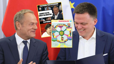 Memy o Tusku i Hołowni rozbijają bank. Internauci kpią z przedwyborczych obietnic opozycji