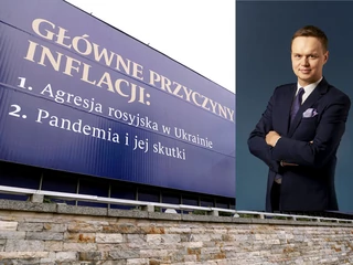 Gdyby prawdą było to, co można przeczytać na budynku NBP o przyczynach wysokiej inflacji w Polsce, nie powinno być z nią problemu na początku 2020 r. A był — przypomina Marcin Zieliński, główny ekonomista FOR