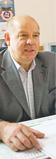 Antoni Duda, przewodniczący Zarządu Głównego Niezależnego Samorządnego Związku Zawodowego Policjantów