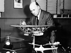 Choć początkowo projektował samoloty, jego największym marzeniem było stworzenie maszyny pionowego startu