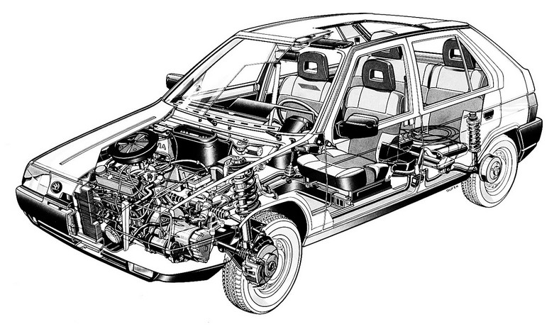 Skoda Favorit  - jeden z najważniejszych modeli w historii marki obchodzi 30 rocznicę.