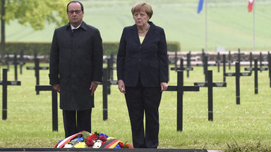 Hollande i Merkel obchodzą wspólnie 100. rocznicę bitwy pod Verdun