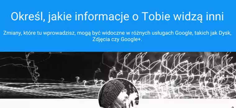 Google uruchamia O mnie. Określ informacje, które widzą inni